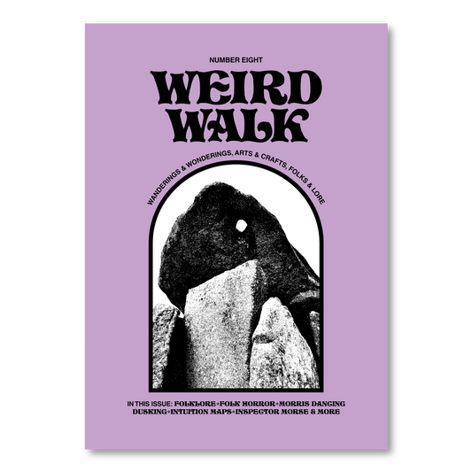 Weird Walk Issue 8 British folklore zine cover